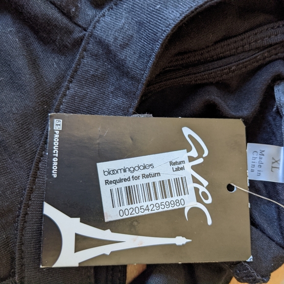 Bloomingdales Avec brand XL Top. - Picture 3 of 5